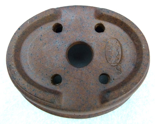 Exhibition Quality Oval Unglazed Bonsai Pot - 4"
