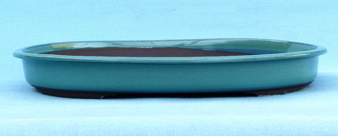Bonsaischaal, rechthoekig, groen, 18,5 x 14 x 5,5 cm - Bonsaihobby Bonsaischaal, rechthoekig, groen, 18,5 x 14 x 5,5 cm - Bonsaihobby