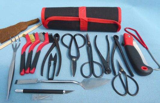 18 Piece Essentials Bonsai Tool Kit