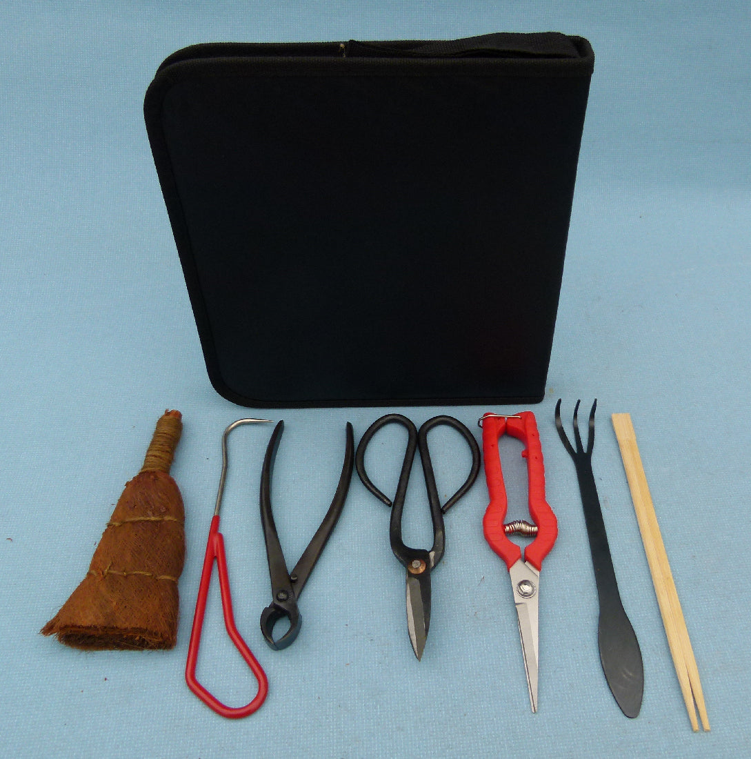 bonsai tree pruning kit 8 Piece Beginners Bonsai Tool Kit – Kaizen Bonsai