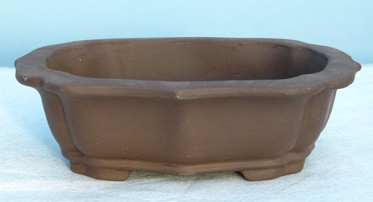 Rectangular Unglazed Bonsai Pot 12" - Second