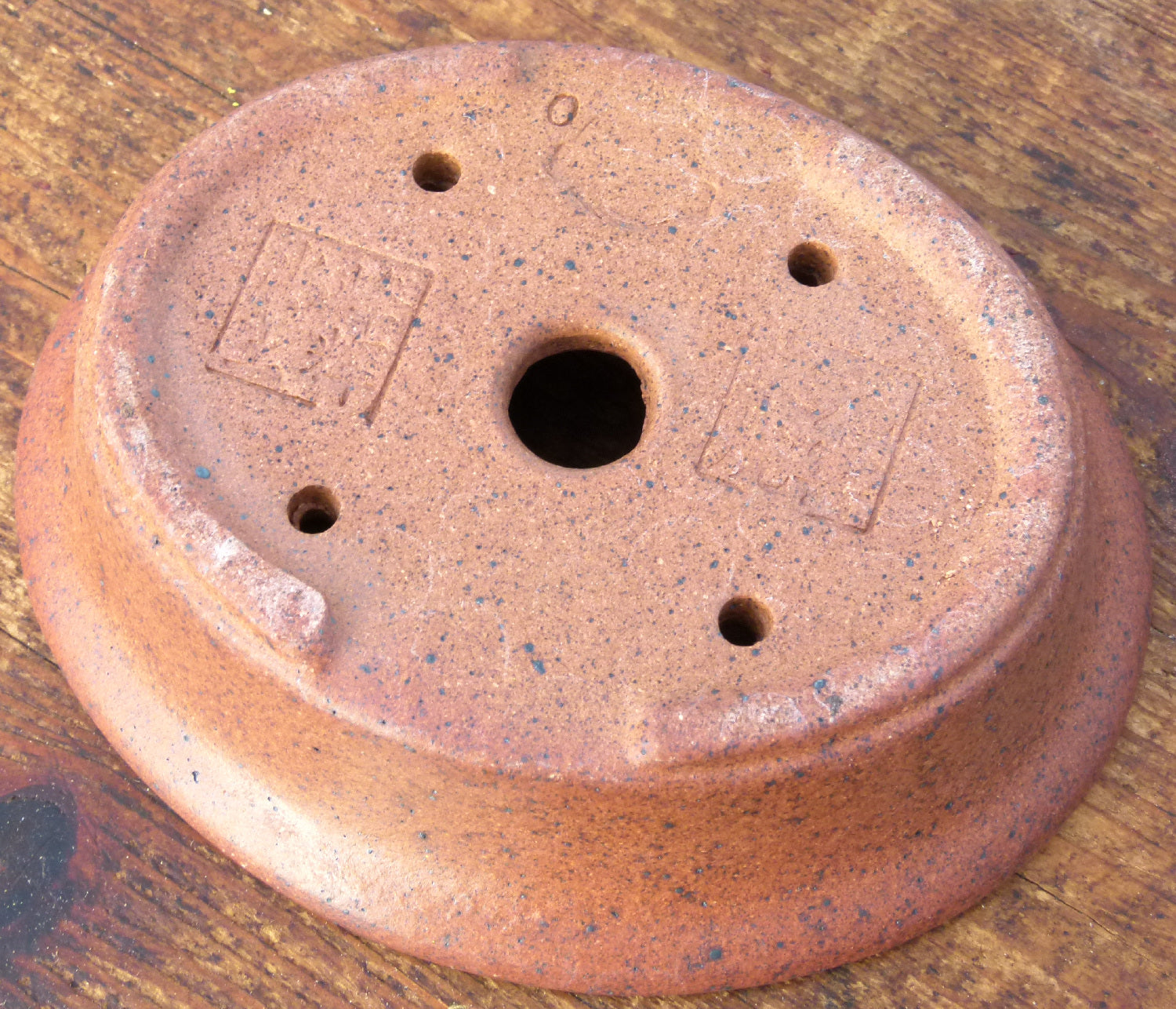 Exhibition Quality Oval Unglazed Bonsai Pot - 5"