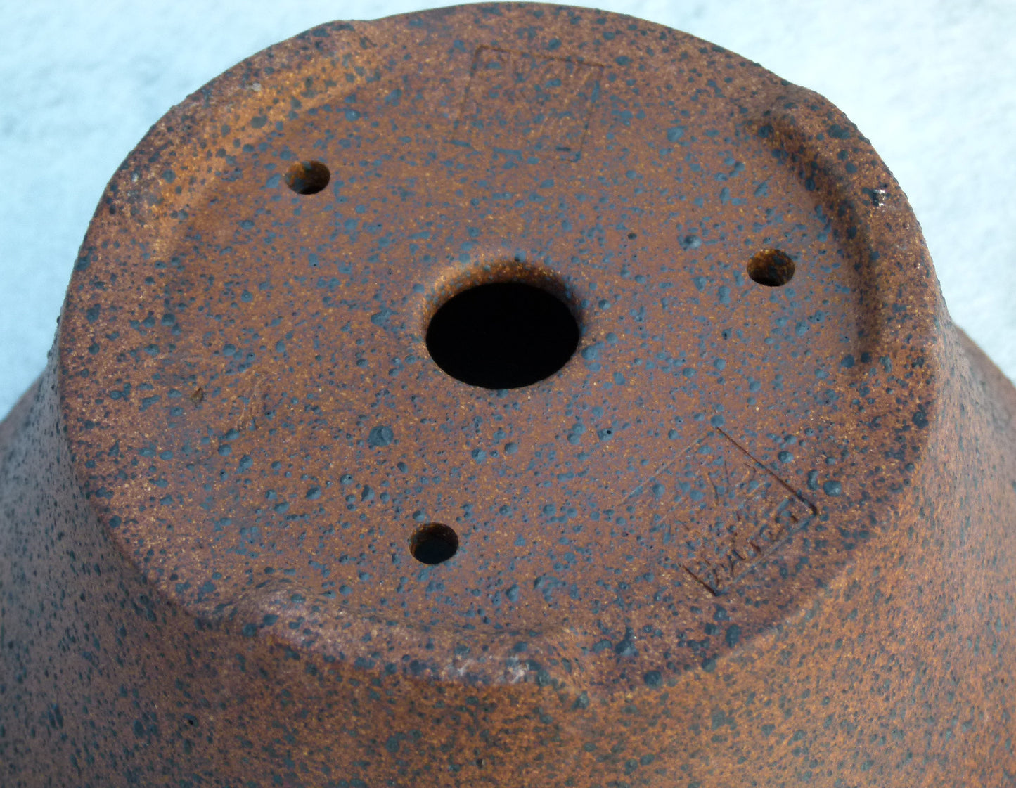 Exhibition Quality Round Unglazed Bonsai Pot - 8"