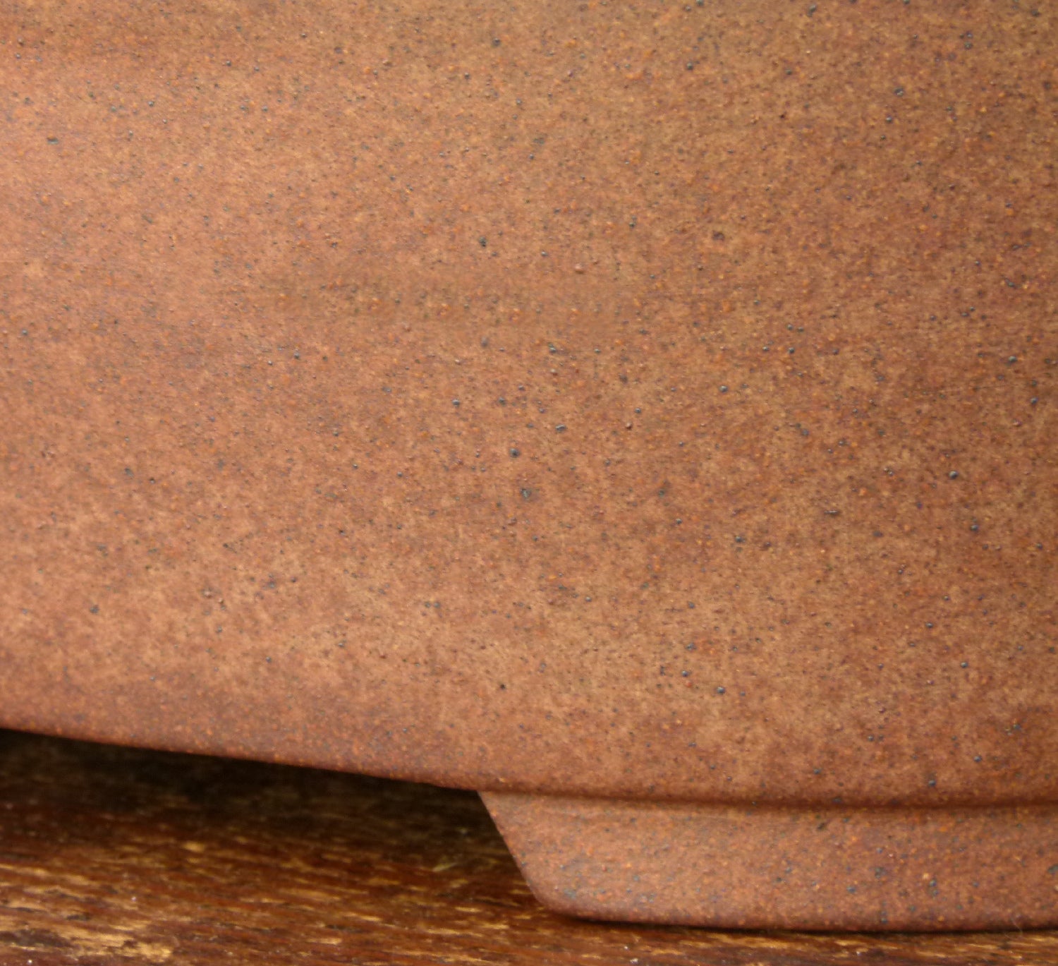 Exhibition Quality Deep Oval Unglazed Bonsai Pot - 9"