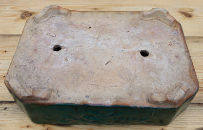 Rustic Glazed Old Chinese Bonsai Pot - USED