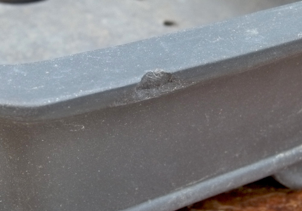 Rectangular Unglazed Bonsai Pot 12" - Chipped