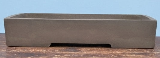 Rectangular High Quality Unglazed Bonsai Pot 14" - Used