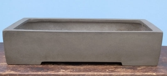 Rectangular High Quality Unglazed Bonsai Pot 16" - Used