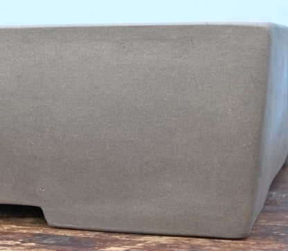 Rectangular High Quality Unglazed Bonsai Pot 16" - Used