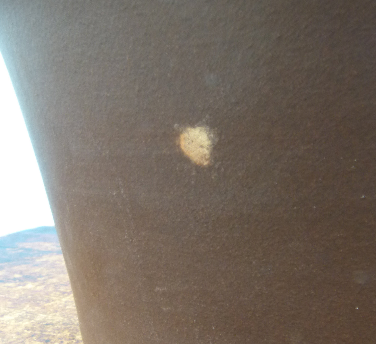 Round Deep Unglazed Bonsai Pot 12" - SECOND