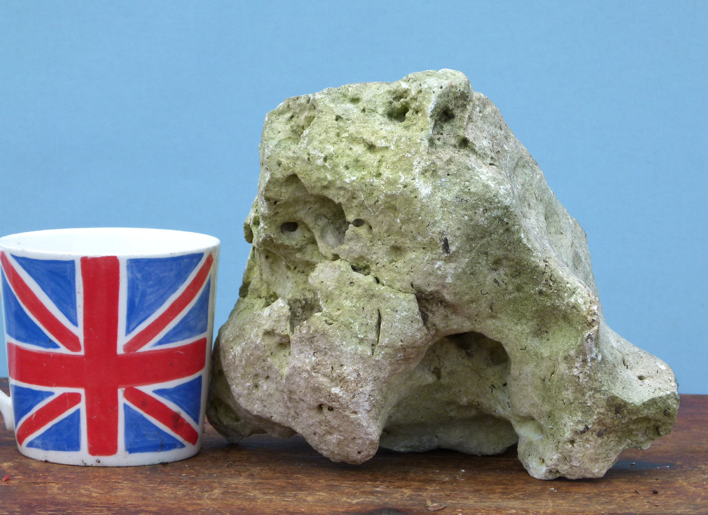 Water Worn Limestone Bonsai Planting Rock, Bonsai Landscape - Saikei