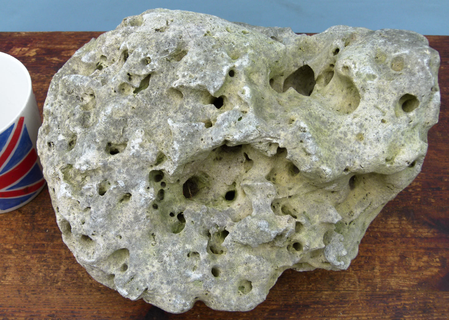 Water Worn Limestone Bonsai Planting Rock, Bonsai Landscape - Saikei