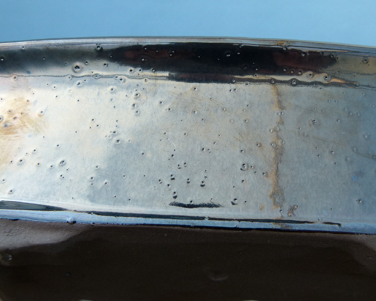 Blue Glazed Bonsai Pot 10"- SECOND QUALITY
