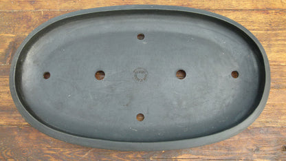 Mica Heavy Plastic Bonsai Pot - Shallow Oval 