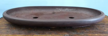 Mica Heavy Plastic Bonsai Pot - Shallow Oval 24" Previously Used 