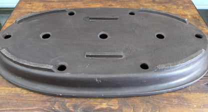 Mica Heavy Plastic Bonsai Pot - Shallow Oval 28"