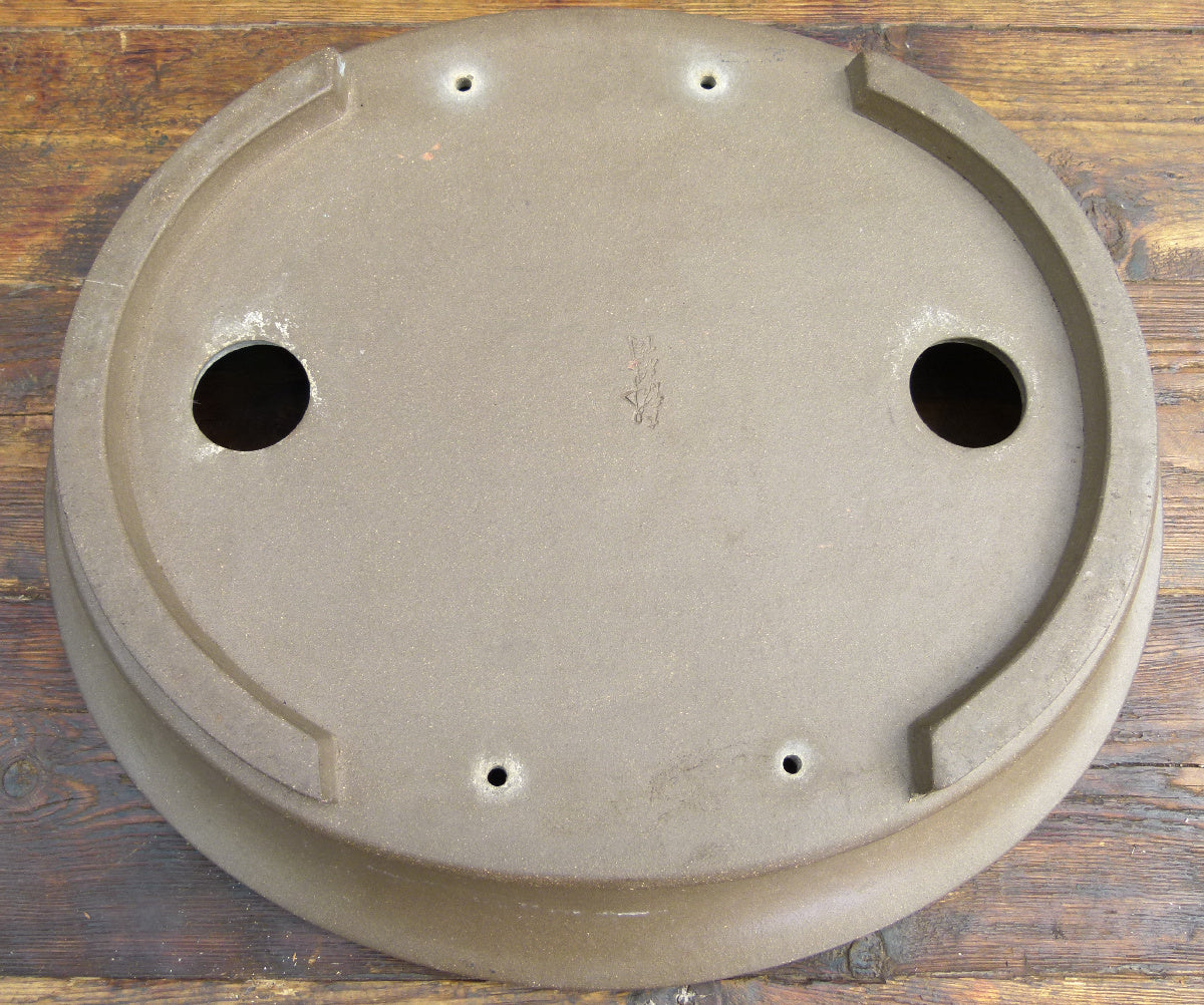 Oval Unglazed Bonsai Pot 16" - Used