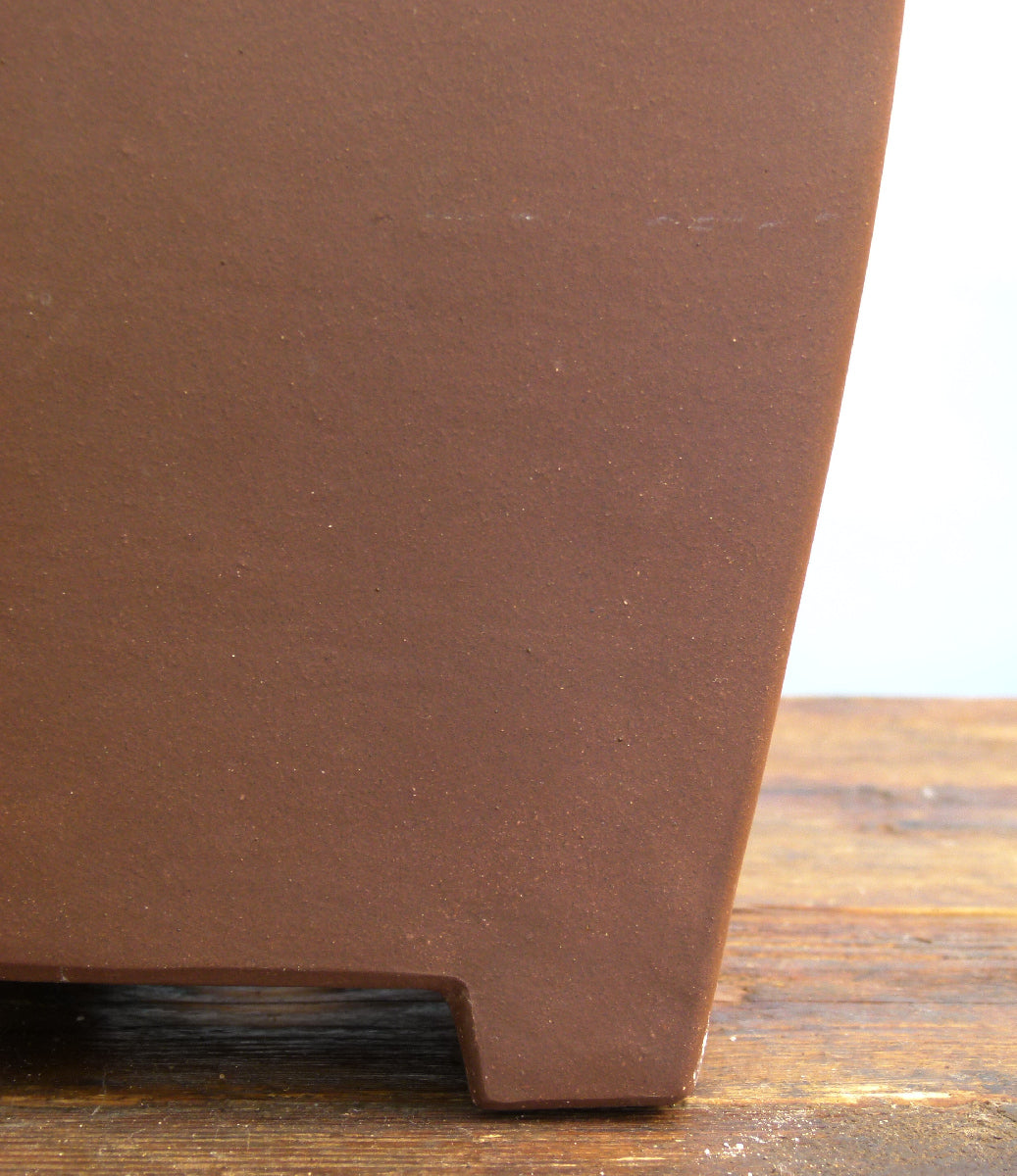 Deep Cascade Style Unglazed Bonsai Pot