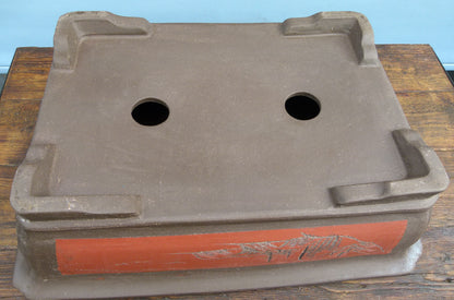 Bonsai Basics Rectangular Unglazed Bonsai Pot 20"