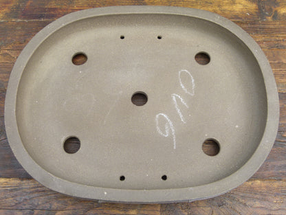 Oval High Quality Unglazed Bonsai Pot 14" - Used