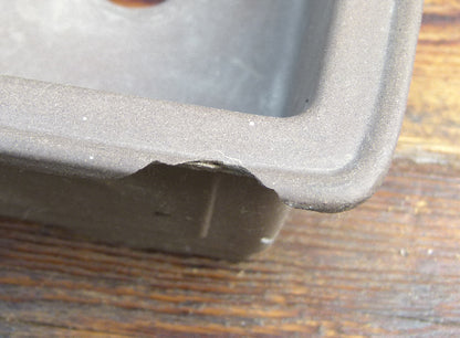 Unglazed Bonsai Pots Set x 3 - Used