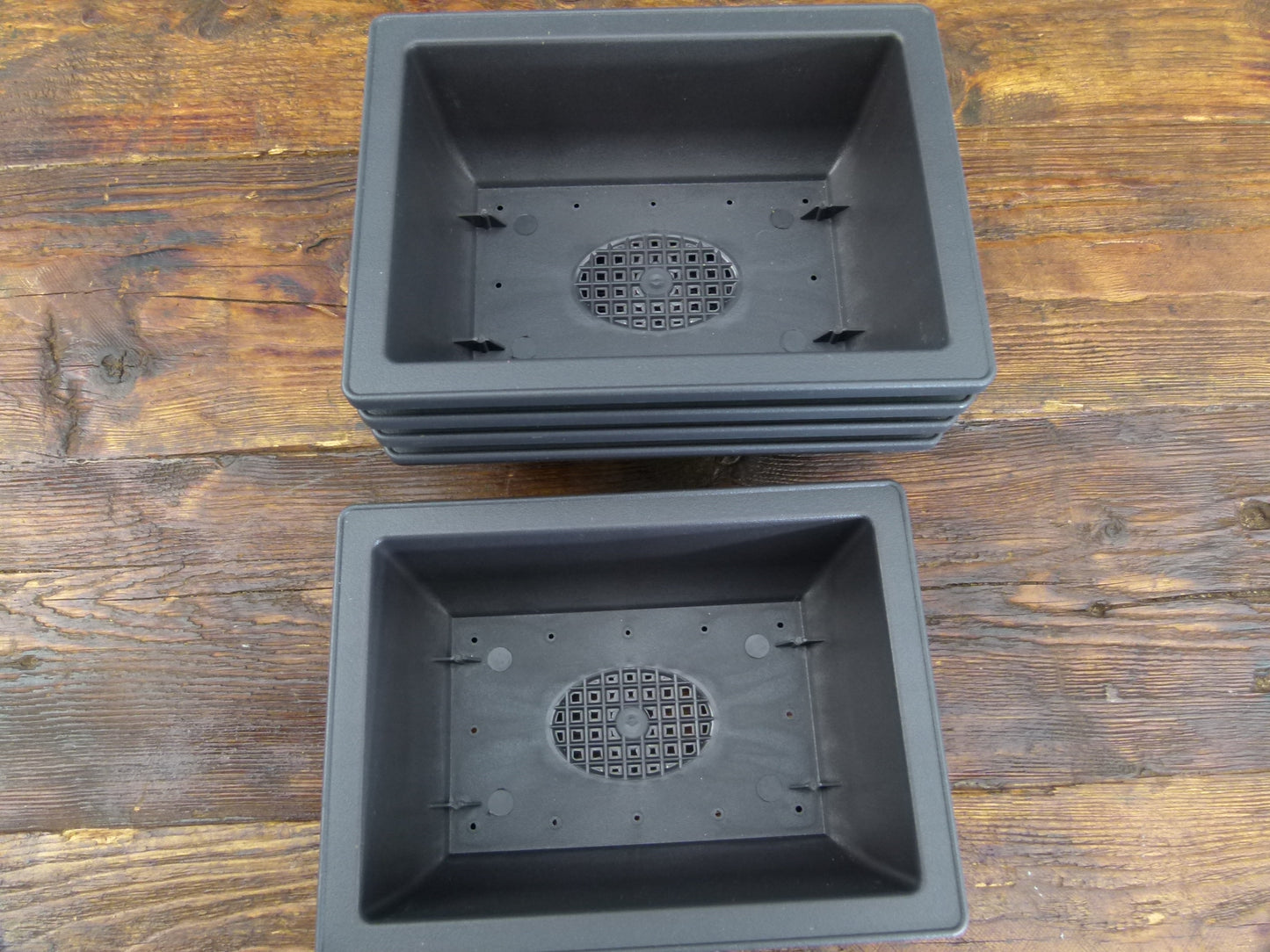 Plastic Bonsai Pots x 4 NEW - CLEARANCE
