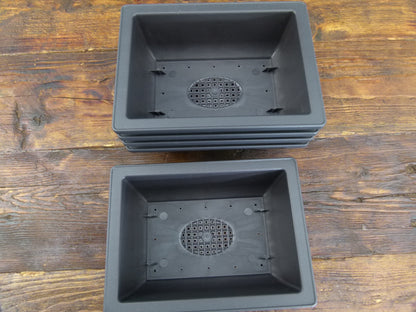 Plastic Bonsai Pots x 4 NEW - CLEARANCE