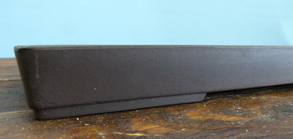 Japanese Unglazed Shallow Rectangular Bonsai Pot 13"- Used