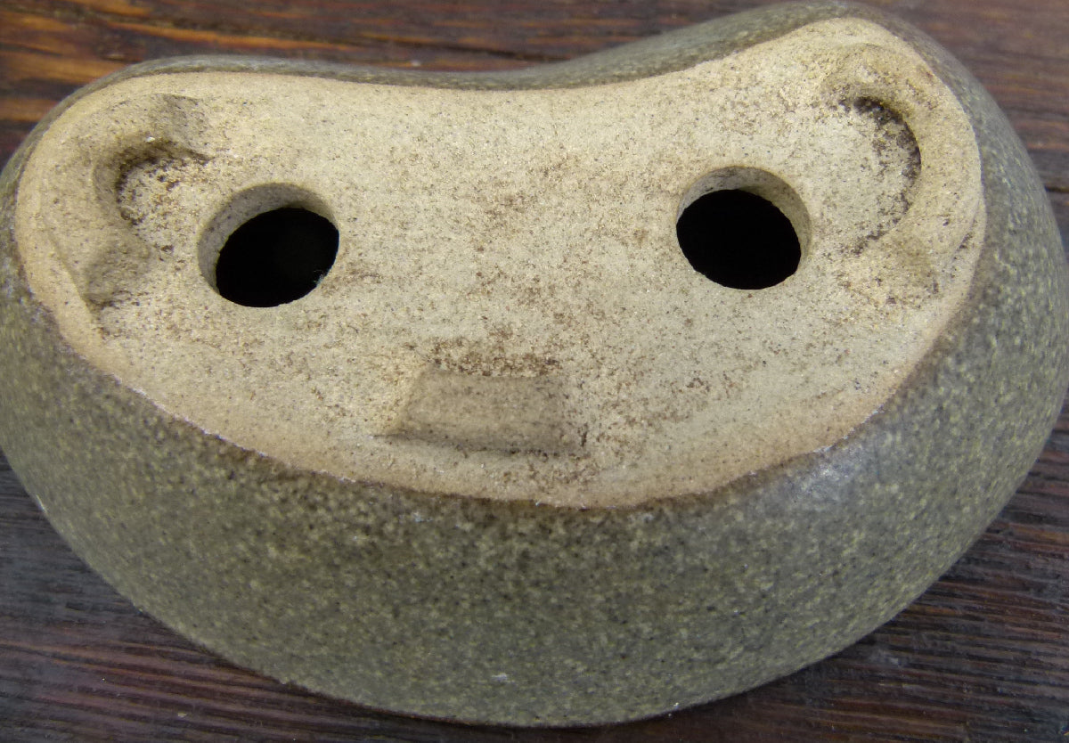 Informal Glazed Bonsai Accent Pots x 3 - Used