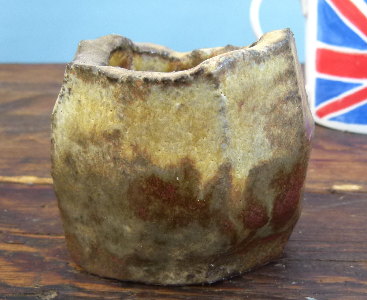 Informal Glazed Bonsai Accent Pots x 3 - Used