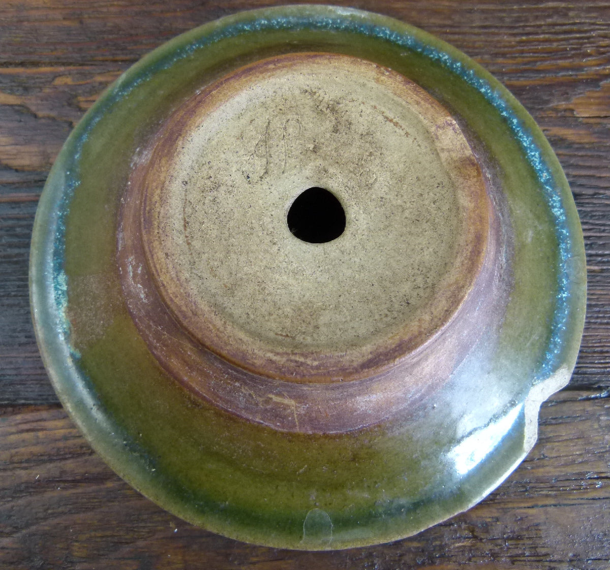 Glazed Bonsai Pots x 3 - Used