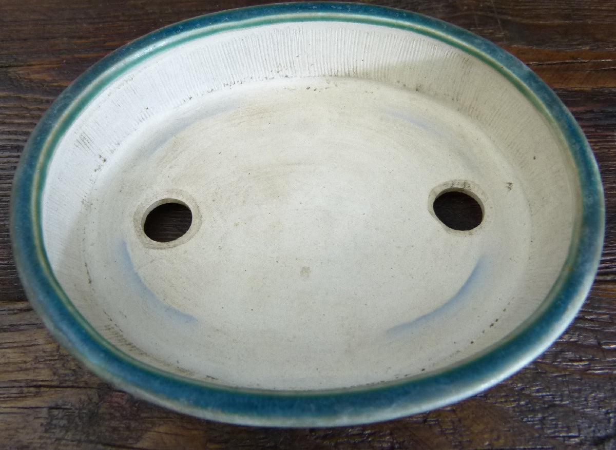 Glazed Bonsai Pots x 3 - Used
