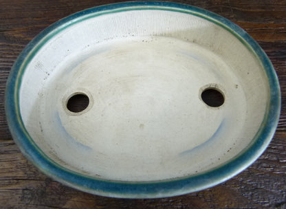 Glazed Bonsai Pots x 3 - Used