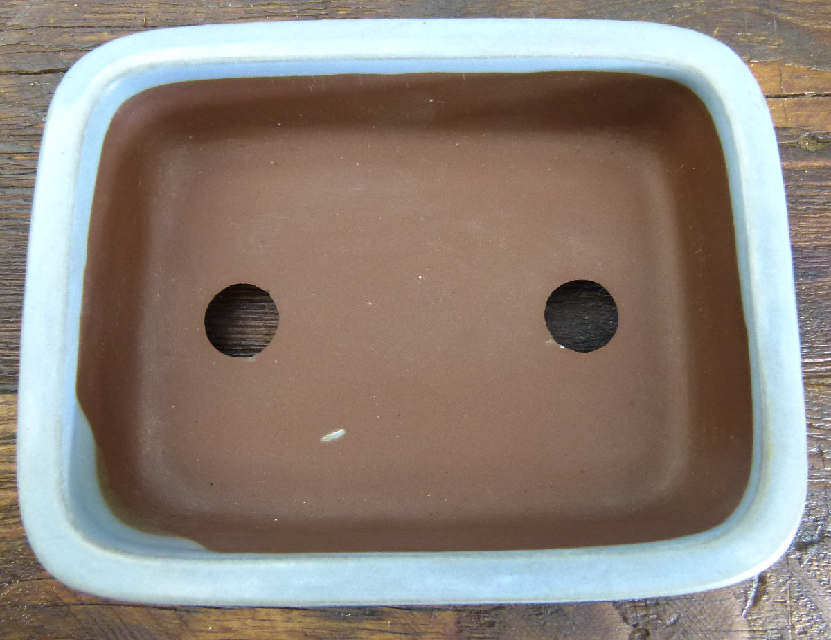 Exhibition Quality Japanese Glazed Bonsai Pot - 5" - USED