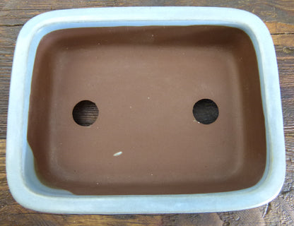 Exhibition Quality Japanese Glazed Bonsai Pot - 5" - USED