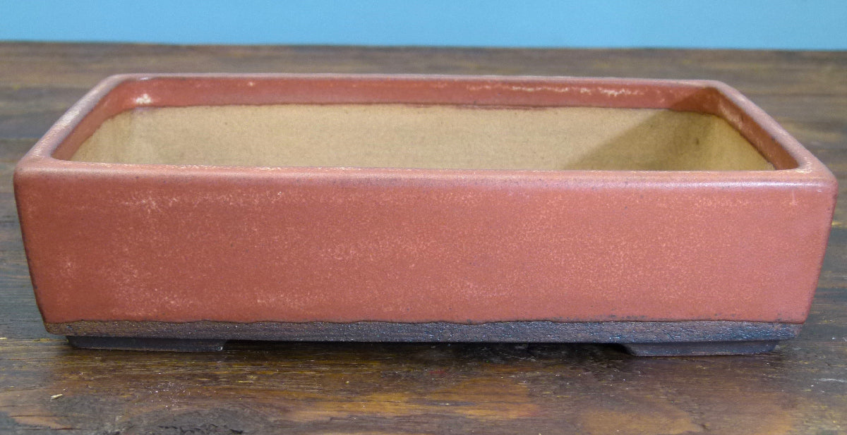 Rectangular Glazed Bonsai Pot by Walsall Studios - USED