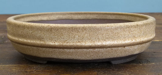 Oval Glazed Bonsai Pot by Walsall Studios - Used