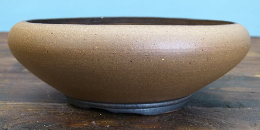Round Unglazed Bonsai Pot by Walsall Studios - Used