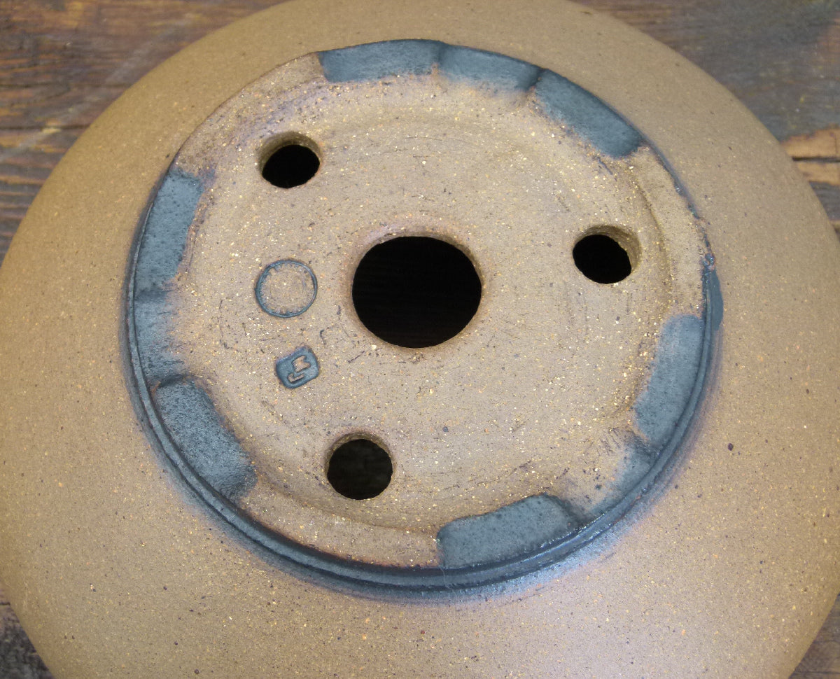 Round Unglazed Bonsai Pot by Walsall Studios - Used