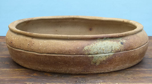 Round Nanban Bonsai Pot By Bryan Albright 18" - Used