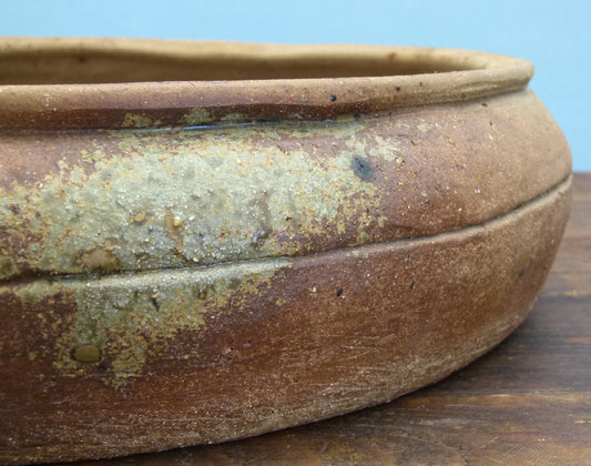 Round Nanban Bonsai Pot By Bryan Albright 18" - Used