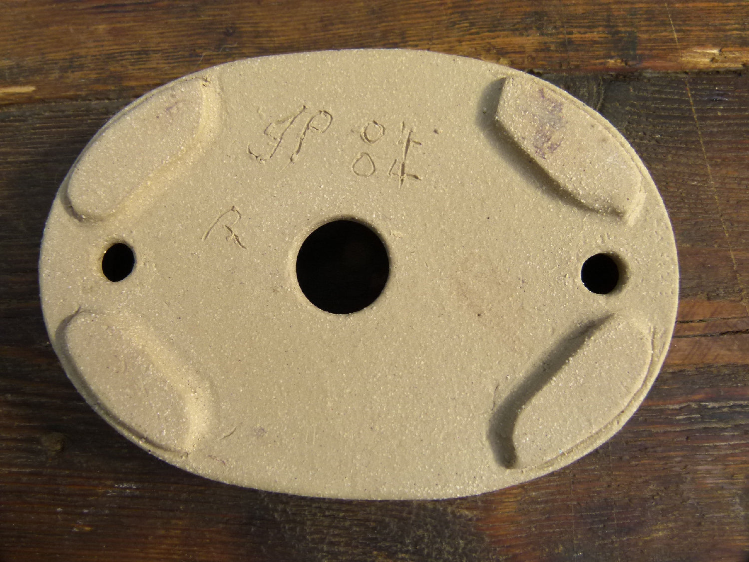 Handmade Oval Glazed Bonsai Pot  - 5"