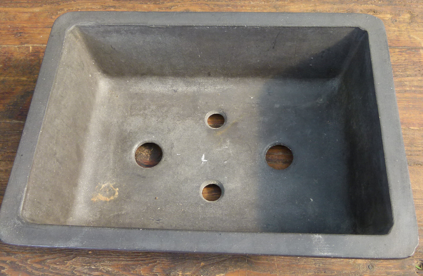 Previously Used Mica Plastic Bonsai Pot