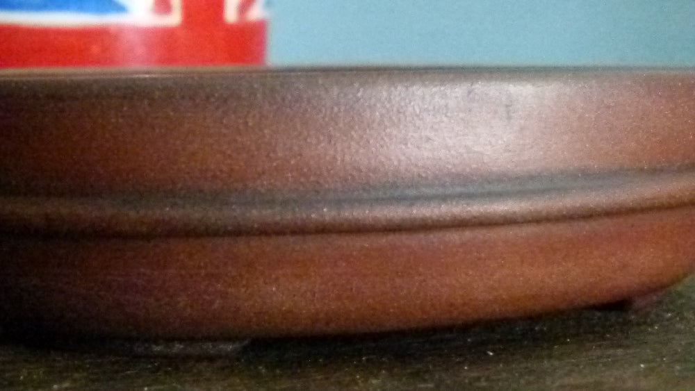 Oval Unglazed Bonsai Pot by Walsall Studios - USED