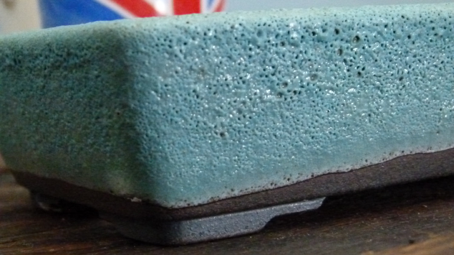 Rectangular Glazed Bonsai Pot by Walsall Studios - USED 