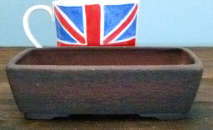 Rectangular Unglazed Bonsai Pot by Walsall Studios - USED