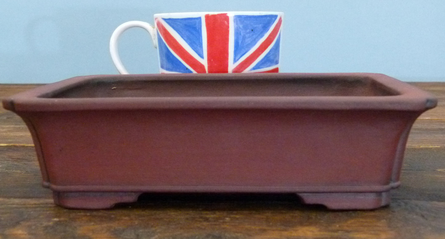 Rectangular Unglazed Bonsai Pot by Walsall Studios - USED