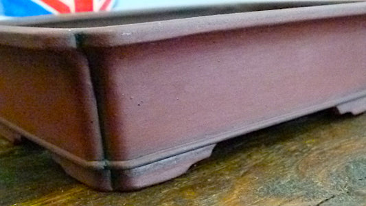 Rectangular Unglazed Bonsai Pot by Walsall Studios - USED