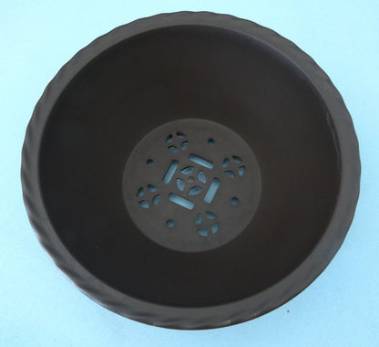 Round shaped plastic bonsai pot - Large