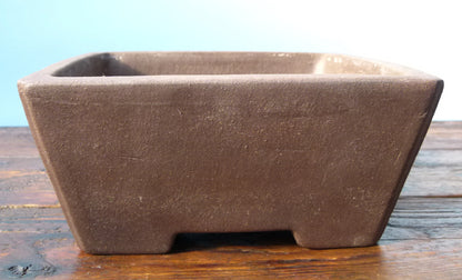 Square Unglazed Bonsai Pot - Used